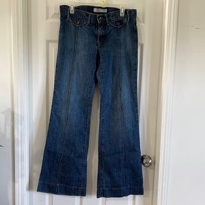 Old Navy Wide leg Trouser jeans sz 8